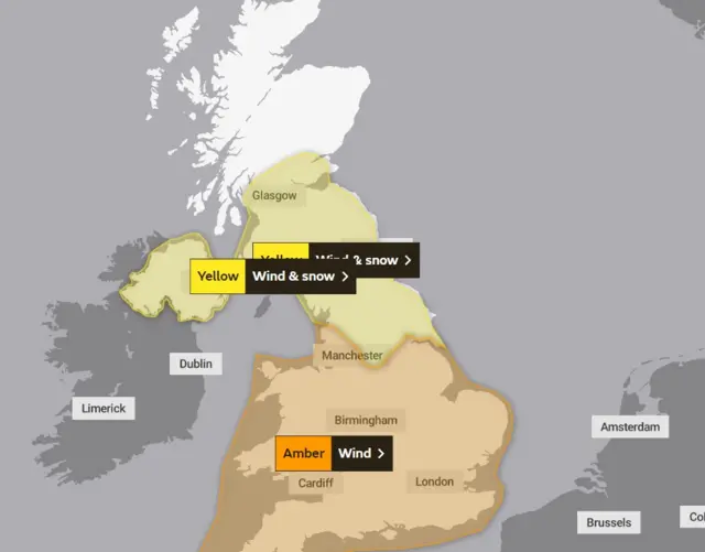 Weather warnings