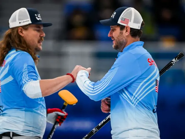 John Shuster and Matt Hamilton