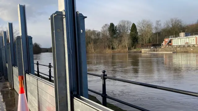 Barriers in Bewdley