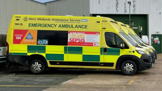 WMAS ambulances