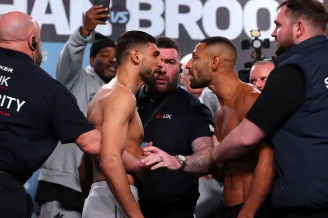 Amir Khan and Kell Brook