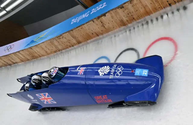 GB four-man bobsleigh