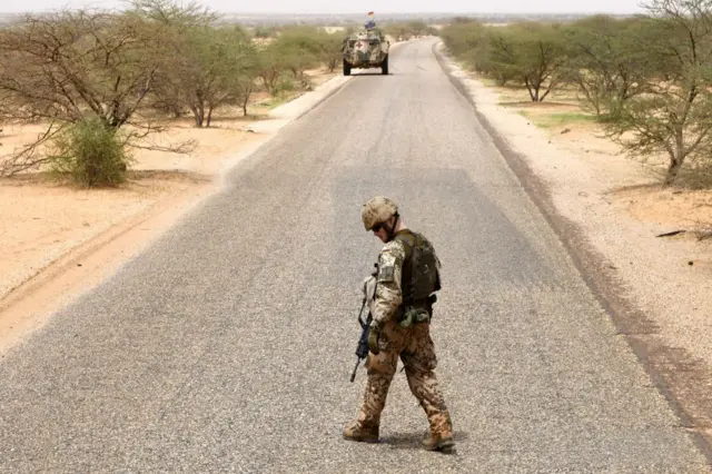 A German soldier in Mali - 2018