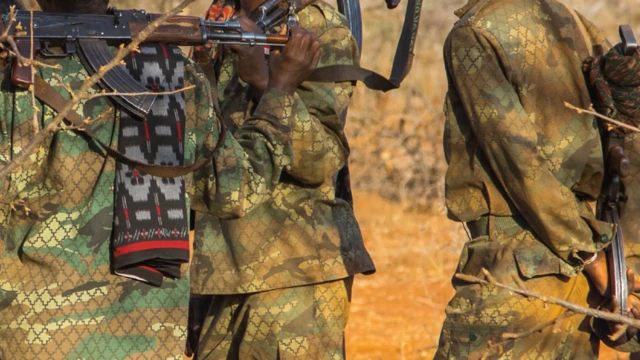Regional soldiers in Oromia, Ethiopia