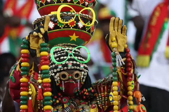 Senegal fans