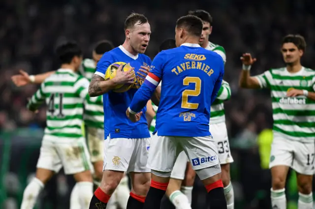 Rangers were outplayed for long stretches this evening