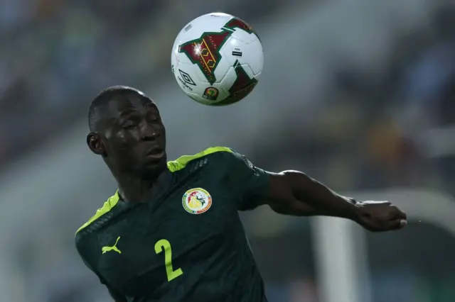 Senegal's Saliou Ciss