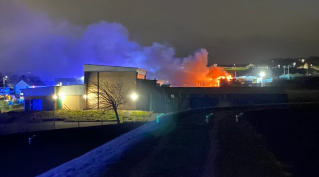Blaze at Ash Green Primary School