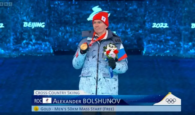 Alexander Bolshunov picks up gold