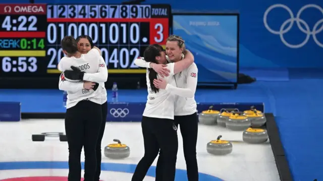 Team GB celebrate