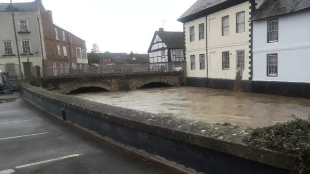 River level in Leominster