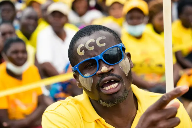 Citizens Coalition for Change (CCC) party supporters gathered at Zimbabwe Grounds where party leader Nelson Chamisa gave the keynote address for the launch the new party in Harare, February 20 2020.