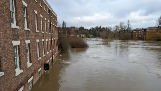 Flooding in Shrewsbury