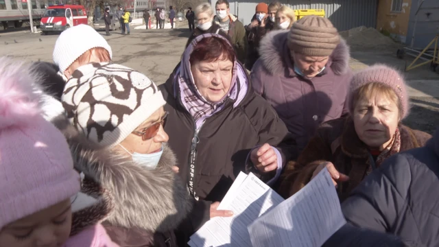 Separatist evacuees in Russia