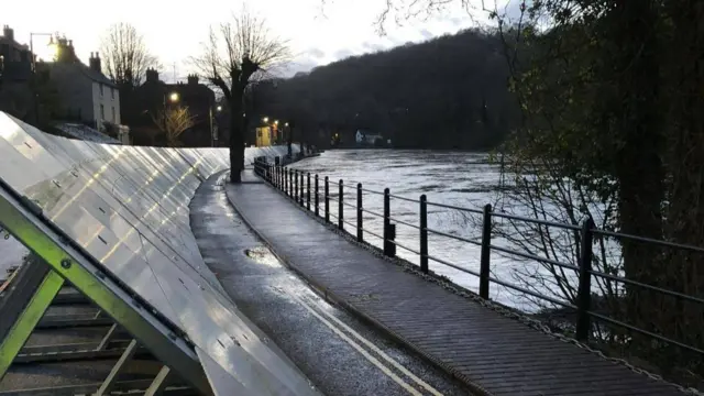 Barriers in Ironbridge