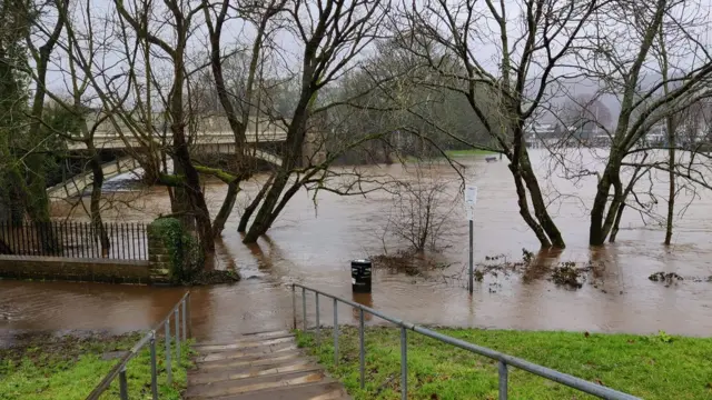 The River Wharfe, Ilkley