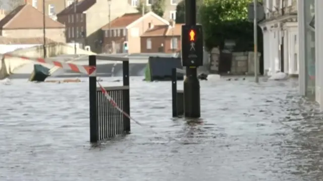 Flooding in Tadcaster