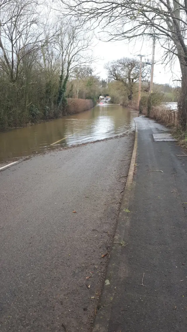 Berwick Road in Shrewsbury