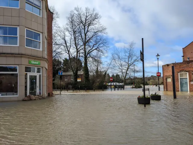 Flooding in Shrewsbury