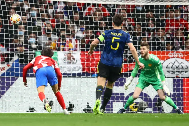 Joao Felix scores for Atletico