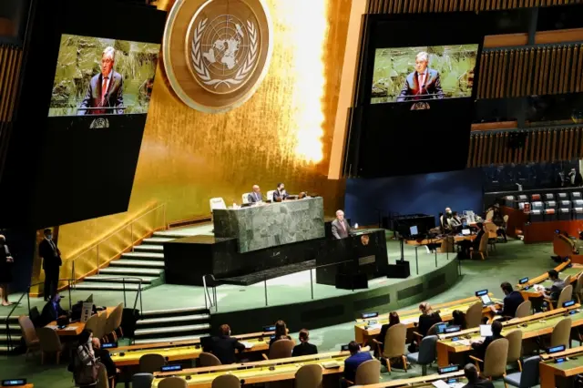 Guterres at UN