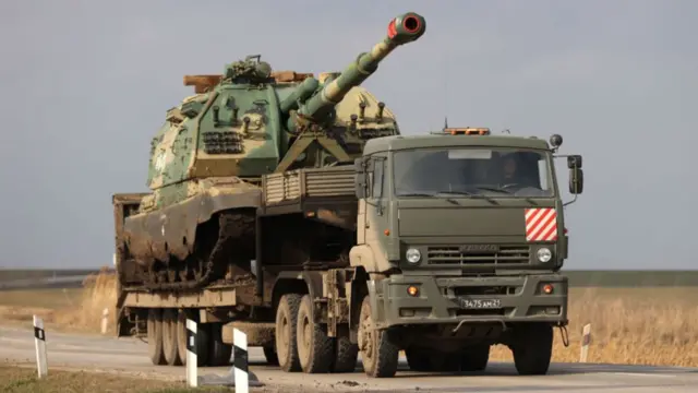 Russian military hardware, Rostov-on-Don (Ryussia), 22 Feb