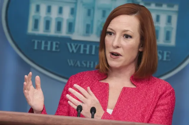 Spokeswoman Jen Psaki