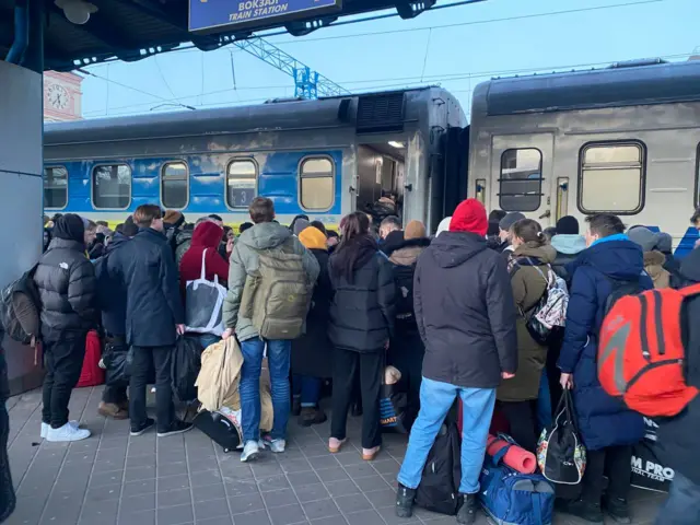 Railyway station in Kyviv