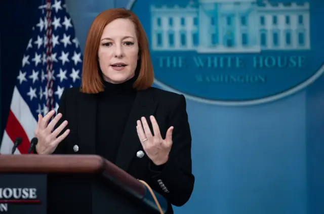 White House Press Secretary Jen Psaki