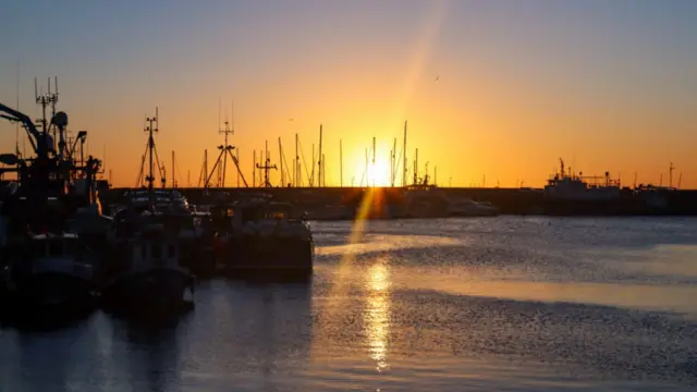 Sunrise in Scarborough