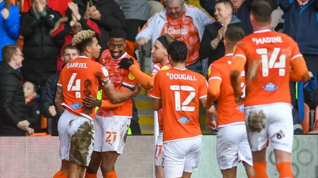 Blackpool celebrate