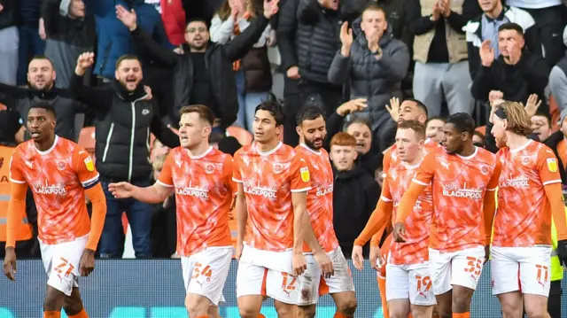 Blackpool celebrate