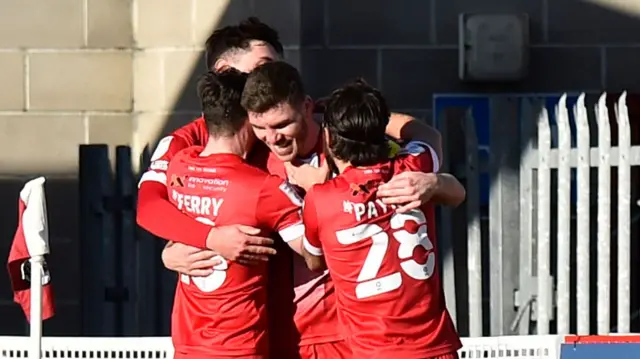 Crawley celebrate