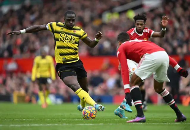 Moussa Sissoko against Man Utd