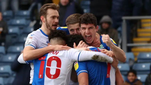 Blackburn celebrate