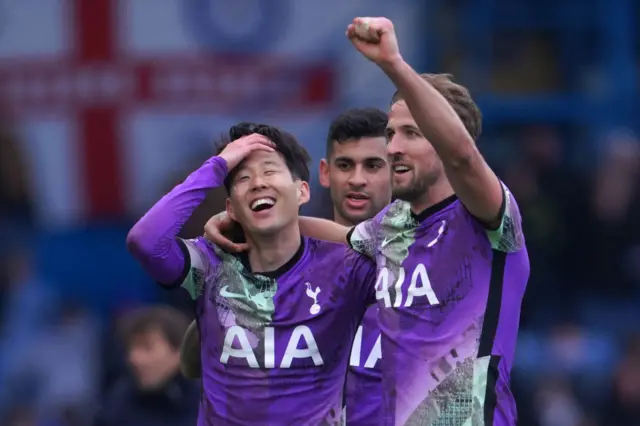 Son Heung-Min and Harry Kane