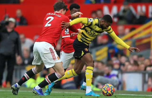 Victor Lindelof and Emmanuel Dennis