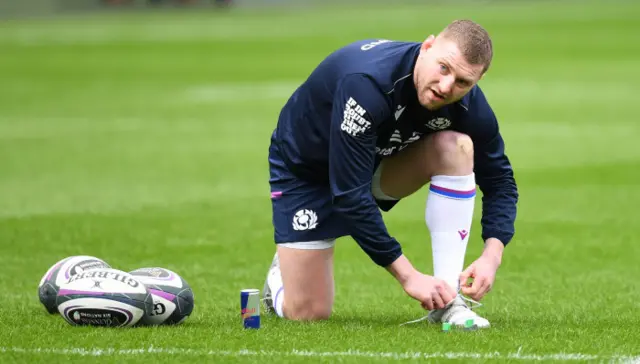 Finn Russell plays for Racing 92 in Paris so he will know today's opponents well