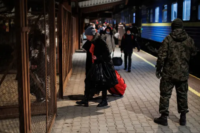 Thousands of refugees have already fled Ukraine