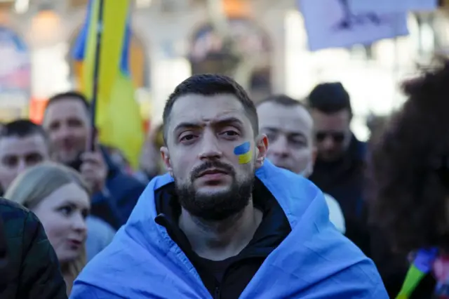 Protester in Paris