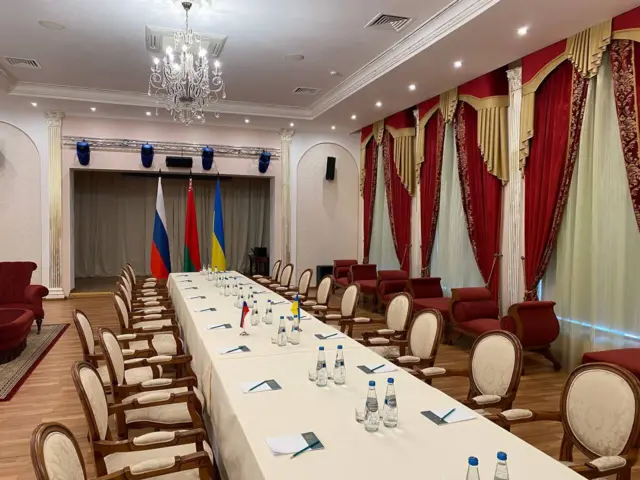 The meeting room in Belarus