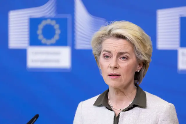 EU President Ursula von der Leyen