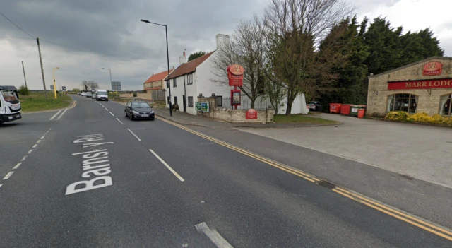 A635 Barnsley Road near Doncaster