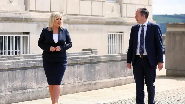 Michelle O'Neill and Paul Givan