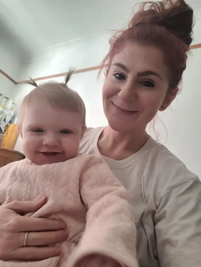 Sophie and daughter Bella