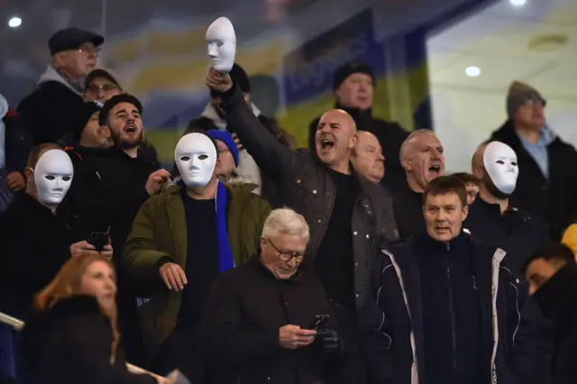 Birmingham City 'faceless mask protest'