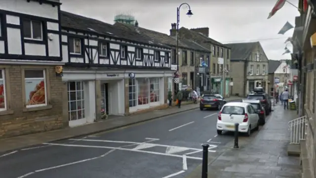 Westgate in Honley, near Holmfirth.