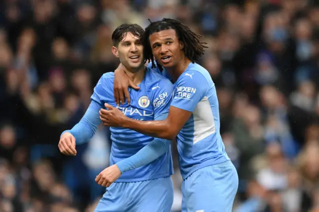 John Stones scores for Man City