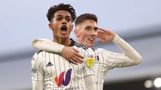 Fulham celebrate