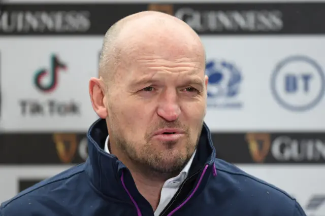 Scotland head coach Gregor Townsend